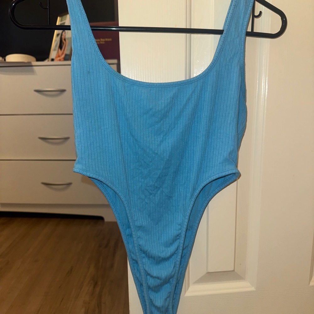 Blue Kids One Piece Swimsuit